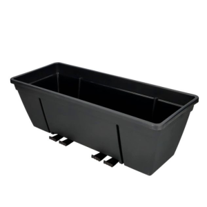 Pot De Fleurs Anversa Avec Crochets 50 X 20 X 16 Cm Anthracite