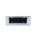 Pot de fleurs anversa avec crochets 50 X 20 X 16 cm Blanc