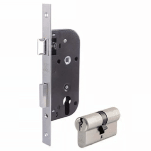 Serrure avec cylindre clé normale 60mm Vetra