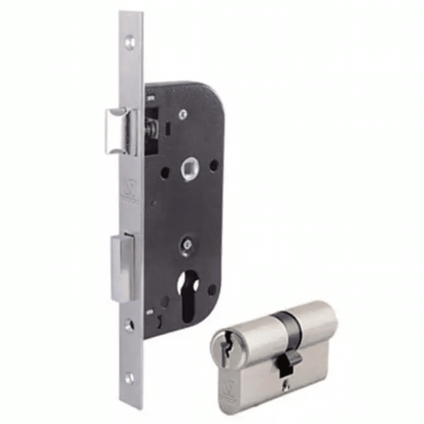 Serrure avec cylindre clé normale 60mm Vetra