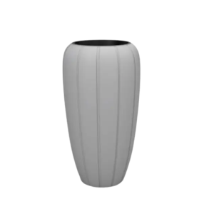 Pot De Fleurs Gaja Haut Gris Clair