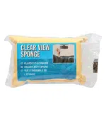 Éponge chamois vue clair pour cuir 2 assorti