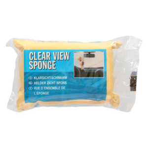 Éponge chamois vue clair pour cuir 2 assorti