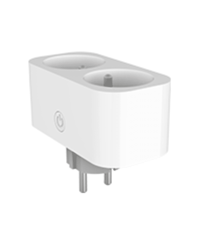 965159 Prise Connectee Wifi double 16A – Image 1