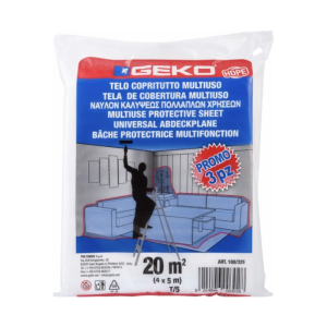 Lot 3 Bâche De Protection Travaux 4 X 5M 280-295G