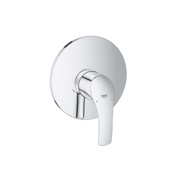Mitigeur Monocommande Douche Facade Chromé Pour Encastrement Mural Eurosmart Grohe