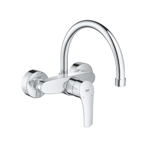 Mitigeur monocommande d'évier chromé Eurosmart  GROHE