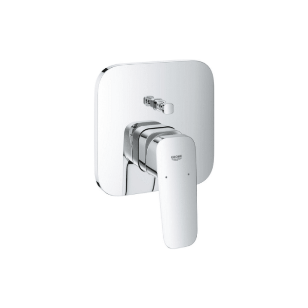 Mitigeur Mécanique Inverseur Avec 2 Sorties Chromé Cubeo Grohe