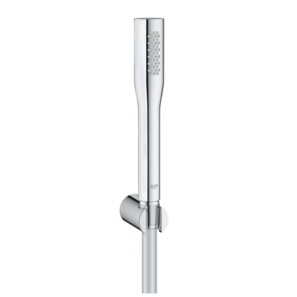 Ensemble De Douche 1 Jet Avec Support Mural Chromé Euphoria Cosmopolitan Stick Grohe