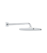Ensemble douche de tête et bras 380 mm, 1 jet chromé Tempesta 250 Cube GROHE
