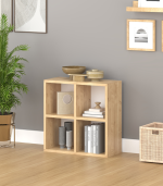 Rangement 4 compartiments Latte 66,4x66,4x31 cm – Image 5