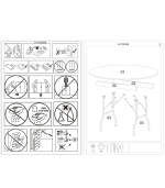 Table ronde 150x76 cm – Image 2