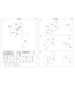 Meuble de cuisine avec porte droite 70 x 50 x 30 cm – Image 2