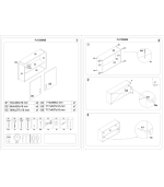 Meuble de cuisine 2 portes 70 x 100 x 30 cm – Image 2