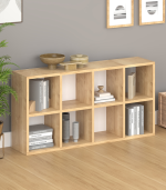 Rangement 8 compartiments Latte 66,4x131x31 cm – Image 2