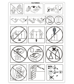 Caisson de 3 tiroirs à roulettes Latte 45x45x67 cm – Image 2