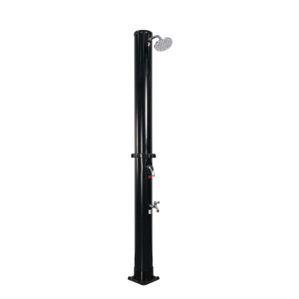 Colonne de douche solaire extérieure 35L avec robinet – Mr Bricolage