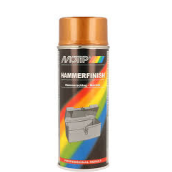 Bombe Aérosol Effet Martelé Or 400 Ml