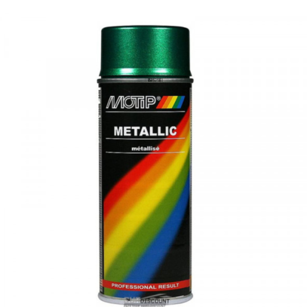 Bombe Aérosol Métallique Vert 400 Ml