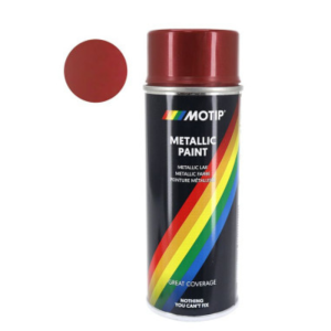 Bombe Aérosol Métallique Rouge 400 Ml