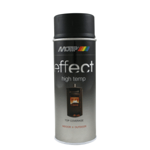 Spray Haute Température Anthracite Foncé 400 Ml Effet Déco