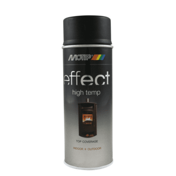 Spray Haute Température Anthracite Foncé 400 Ml Effet Déco
