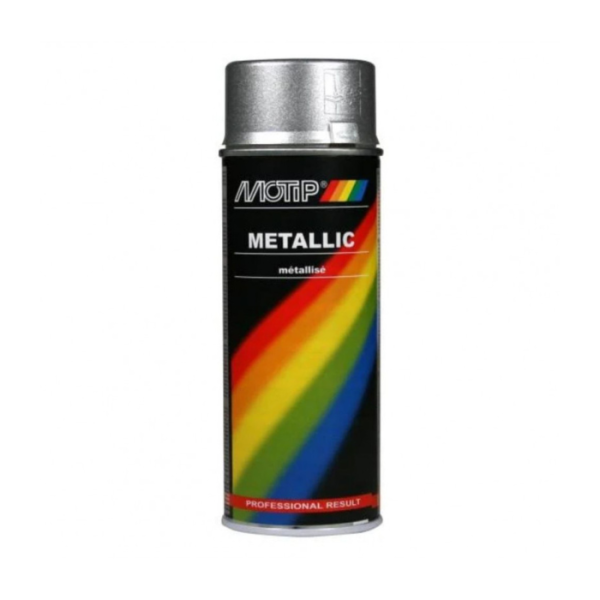 Bombe Aérosol Métallique Argent 400 Ml