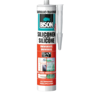 Kit Mastic silicone universel transparent 300 ml
