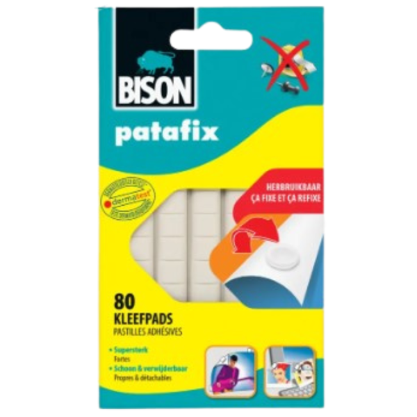 Ruban adhésif Patafix blanc