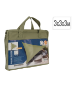 Toile d’ombrage 3x3x3m Vert – Image 3