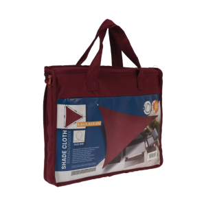 Toile d’ombrage 3.6x3.6x3.6m rouge – Protection solaire extérieure