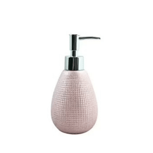 Distributeur de savon céramique SHANGAI Rose argent