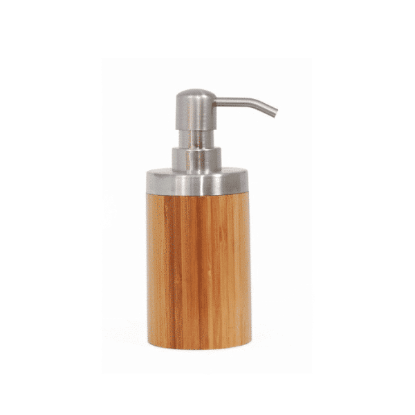 Distributeur de savon Bambou  et Inox