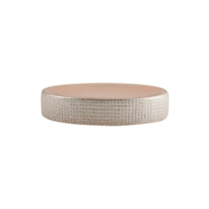 Porte-savon céramique SHANGAI Rose argent