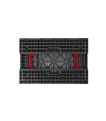 Caisse pliable avec poignées 600x400x150mm gris