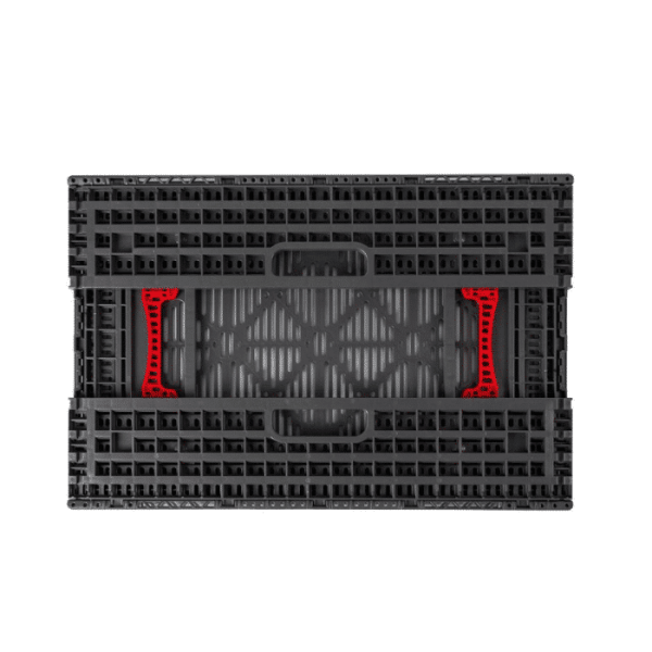 Caisse pliable avec poignées 600x400x210mm gris