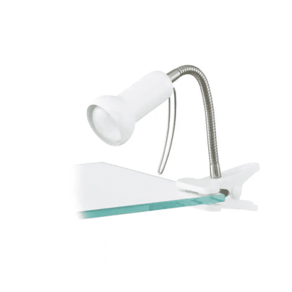 Lampe à Pince Fabio blanc 1X40W E14