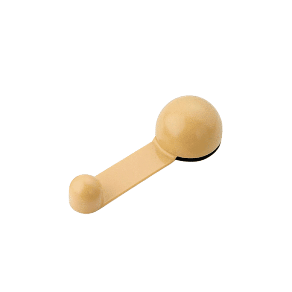 Butée Et Arrêt De Porte Tournant Adhésive Beige
