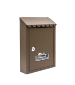 Boite à lettre 36x13,5x37 cm marron – Image 2