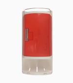 Coin salle de bain en plastique rouge
