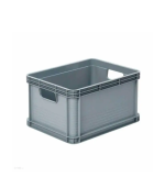 Caisse De Rangement En Polypropylène 20 L 40X30X22Cm Gris