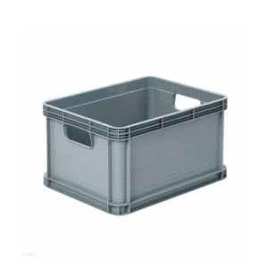 Caisse De Rangement En Polypropylène 20 L 40X30X22Cm Gris