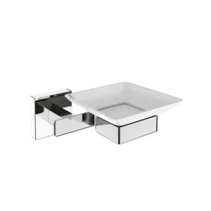 Porte Savon Luxe Verre Givre