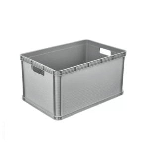 Caisse De Rangement En Polypropylène 64 L 60X40X32 Cm Gris