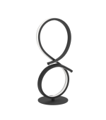 Lampe de table LED 11,4 w Serpins noir