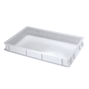 Caisse En Plastique 40X60X15Cm Blanche
