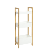 Étagère 3 niveaux en bambou 28 x 20,8 x 74 cm