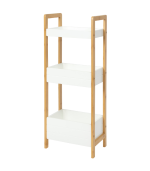 Étagère 3 niveaux en bambou 28 x 20,8 x 74 cm – Image 2