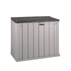 Coffre Rangement De Jardin Résine 842 L Gris