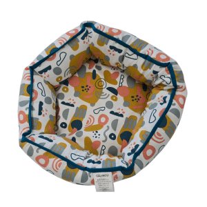 Coussin Pour Chein Et Chat En Polystere Noir 45X45X15Cm